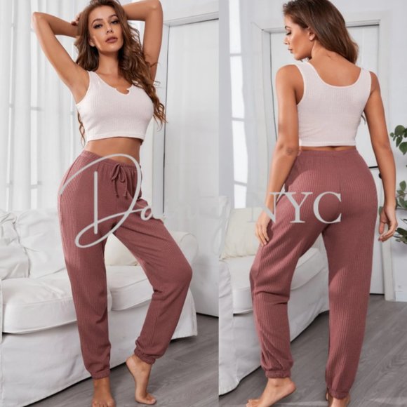 Dainty NYC Other - Waffle Knit Lounge Set